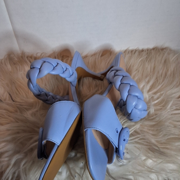 Coach Mollie Periwinkle Slides 10B NWD - Picture 4 of 11